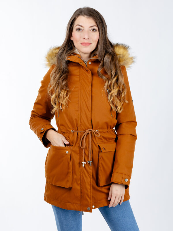 Női parka GLANO - barna