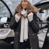 Női parka SNOWFALL Szín Fekete DSTREET