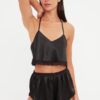 Női pizsama szett Trendyol Lace Detailed