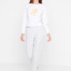 Női pizsama szett Trendyol Striped