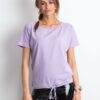 Női póló Fashionhunters Cotton