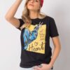 Női póló Fashionhunters Cotton