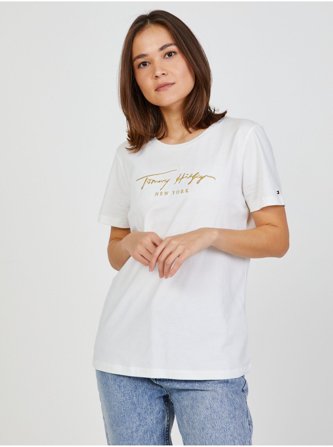 Női póló Tommy Hilfiger Basic