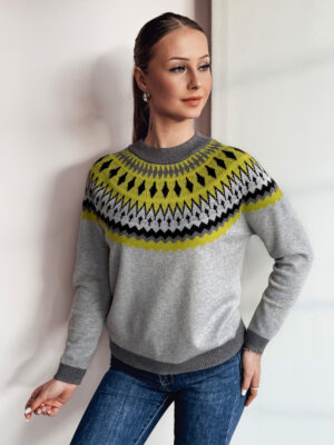 Női pulóver RUBY GLOW szürke Dstreet
