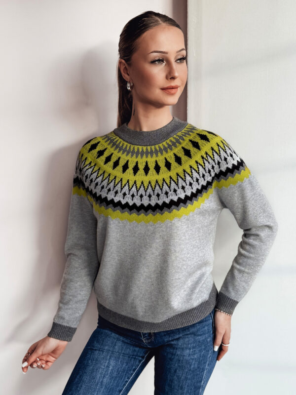 Női pulóver RUBY GLOW szürke Dstreet