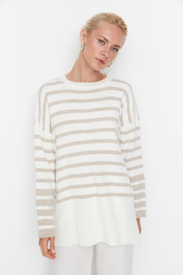 Női pulóver Trendyol Striped