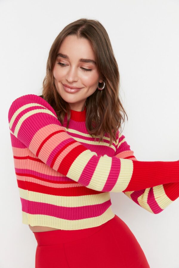Női pulóver Trendyol Striped