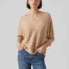 Női pulóver Vero Moda Beige