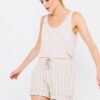 Női rövidnadrág CAMAIEU Striped