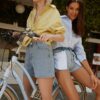 Női rövidnadrág Trendyol Mom Denim Shorts
