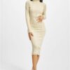 Női ruha DEF i584_DFLDR065CREME