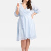 Női ruha Karko Karko_Dress_SB312_Blue