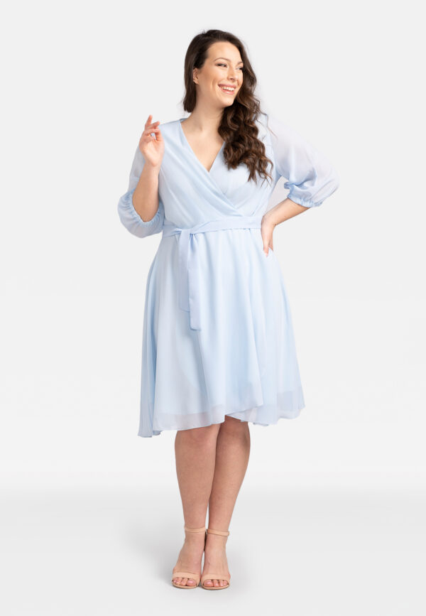 Női ruha Karko Karko_Dress_SB312_Blue