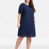 Női ruha Karko Karko_Dress_SC126_Navy_Blue