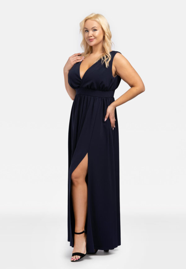 Női ruha Karko Navy Blue