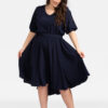 Női ruha Karko Navy Blue