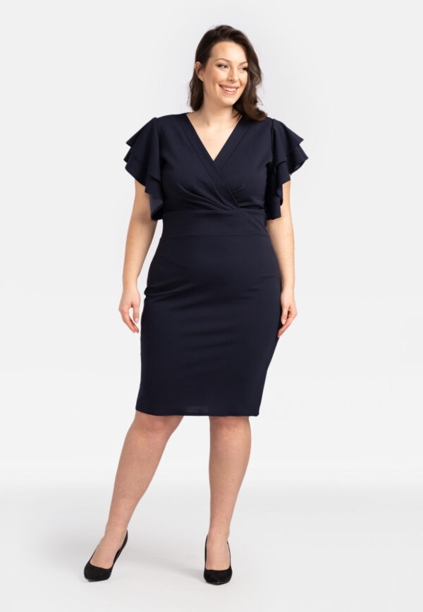 Női ruha Karko Navy Blue