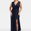 Női ruha Karko Navy Blue