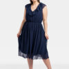 Női ruha Karko Navy Blue