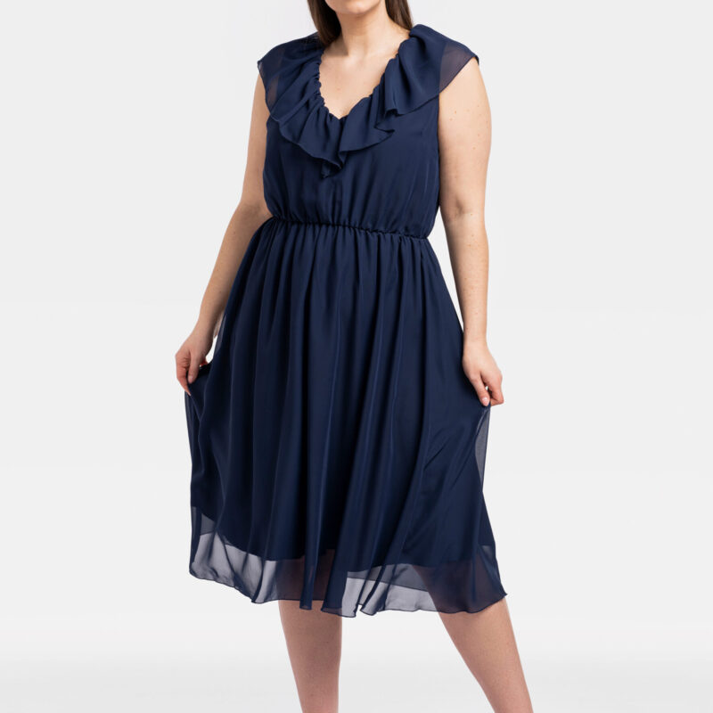 Női ruha Karko Navy Blue
