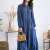 Női ruha Mefese Dark Blue