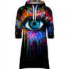 Női ruha Mr. GUGU & Miss GO BLACK FULLPRINT