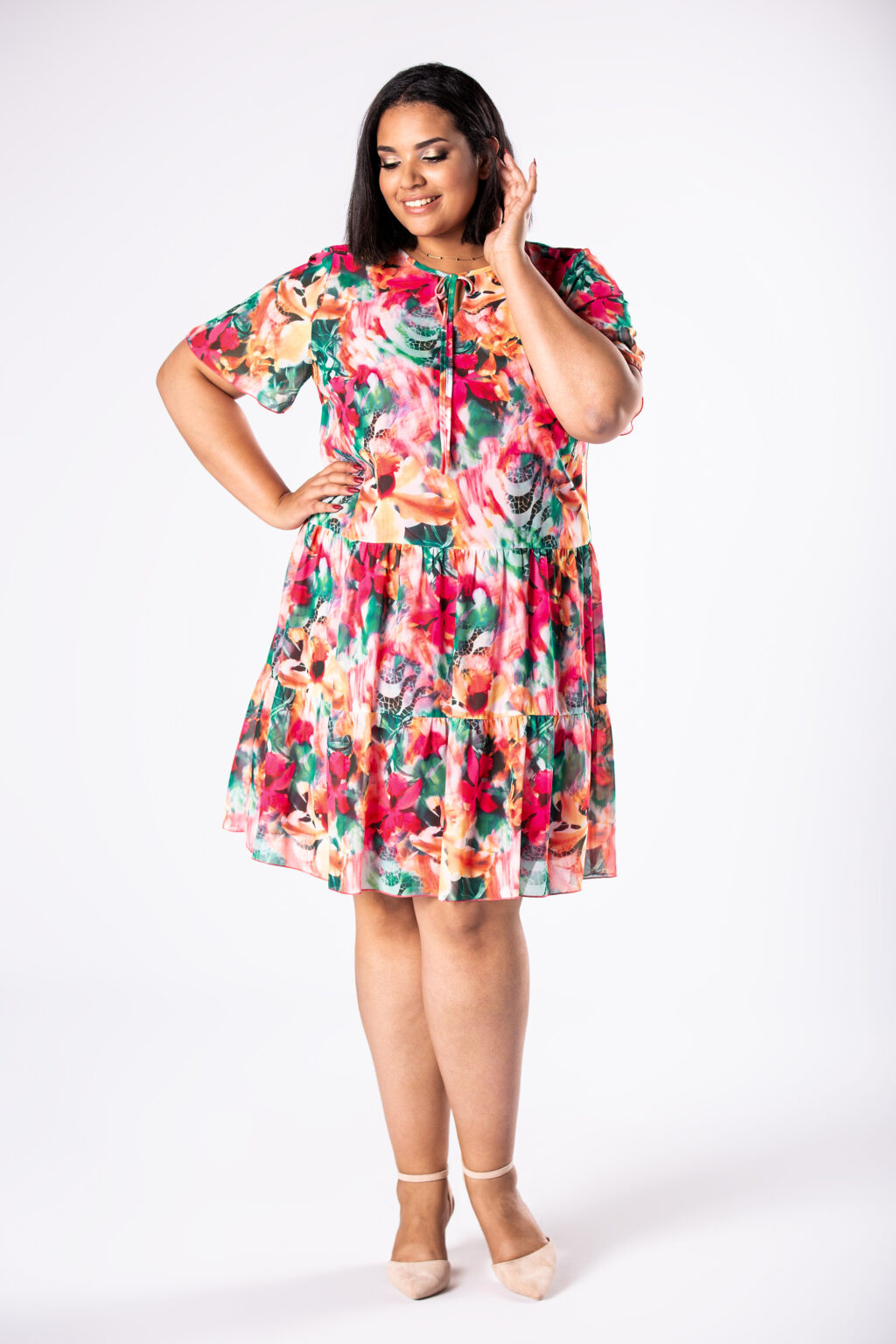 Női ruha Ptakmoda Patterned