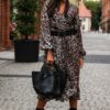 Női ruha Roco Patterned