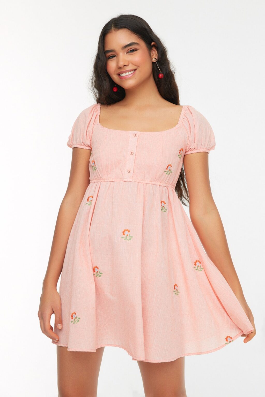 Női ruha Trendyol Embroidered