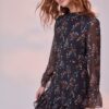 Női ruha Trendyol Floral Patterned