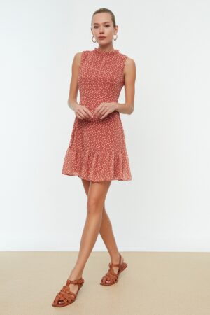 Női ruha Trendyol Floral Patterned