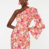 Női ruha Trendyol Floral Patterned