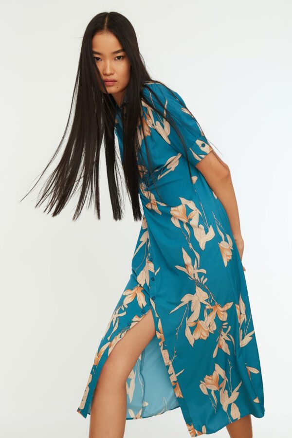 Női ruha Trendyol Floral patterned