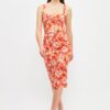 Női ruha Trendyol Floral patterned