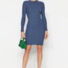 Női ruha Trendyol Half neck