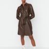 Női ruha Trendyol Leather