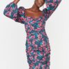 Női ruha Trendyol Multicolor floral