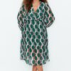 Női ruha Trendyol Patterned