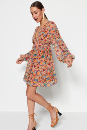 Női ruha Trendyol Patterned
