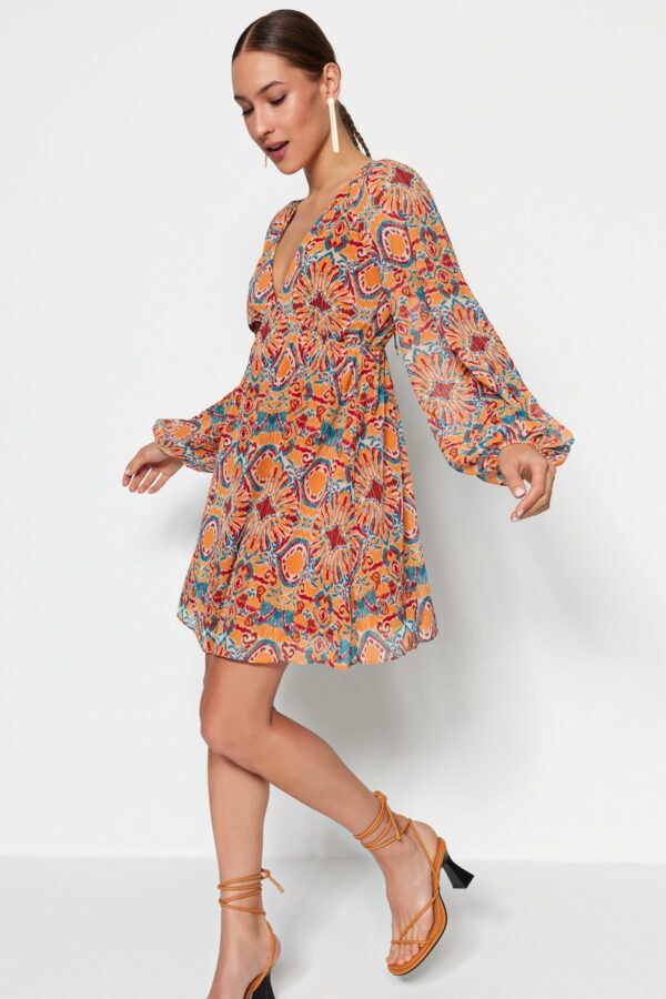 Női ruha Trendyol Patterned