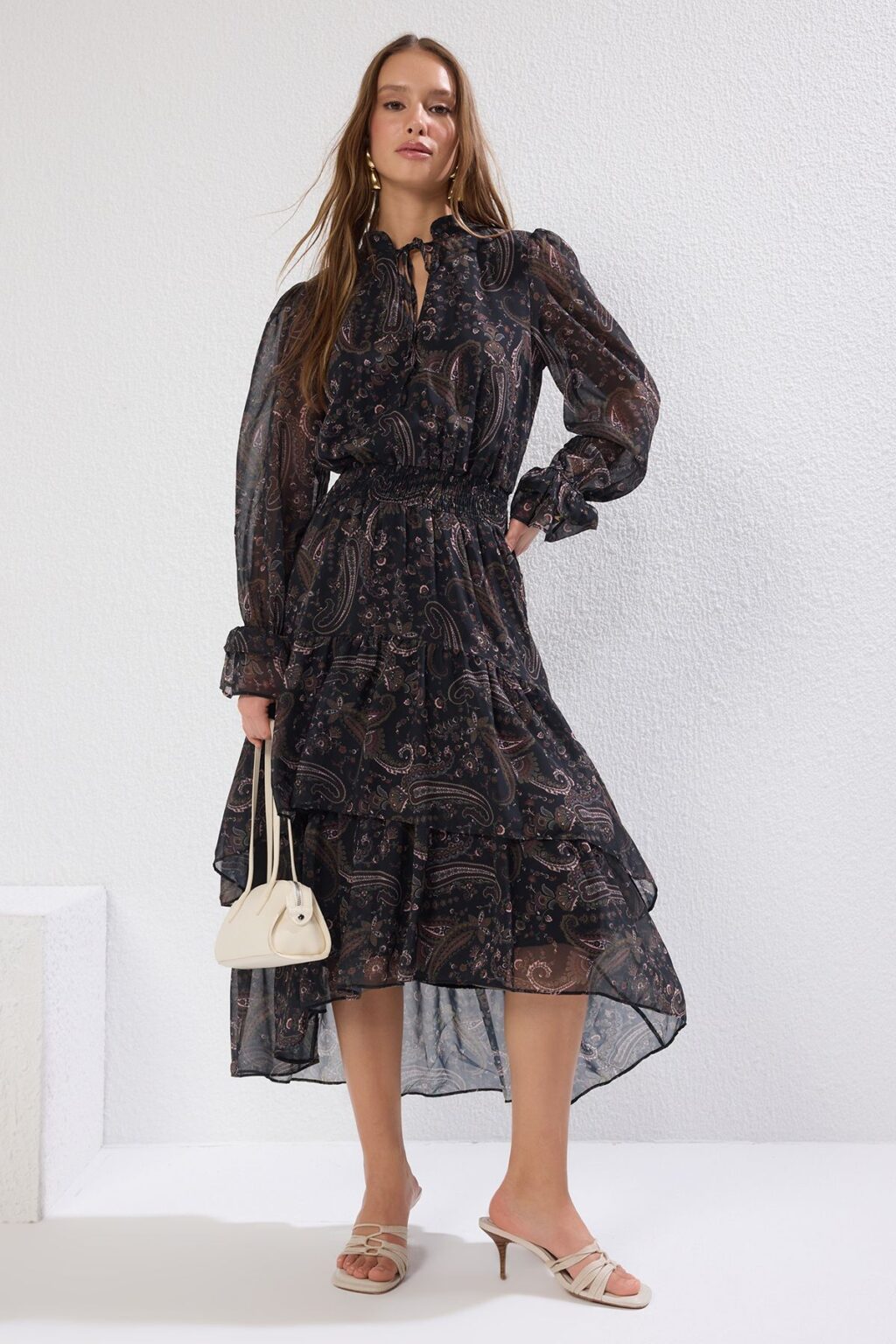 Női ruha Trendyol Patterned