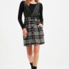 Női ruha Trendyol Plaid