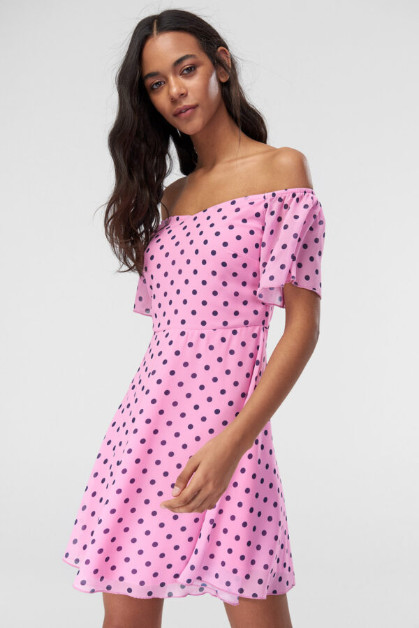 Női ruha Trendyol Polka dot printed