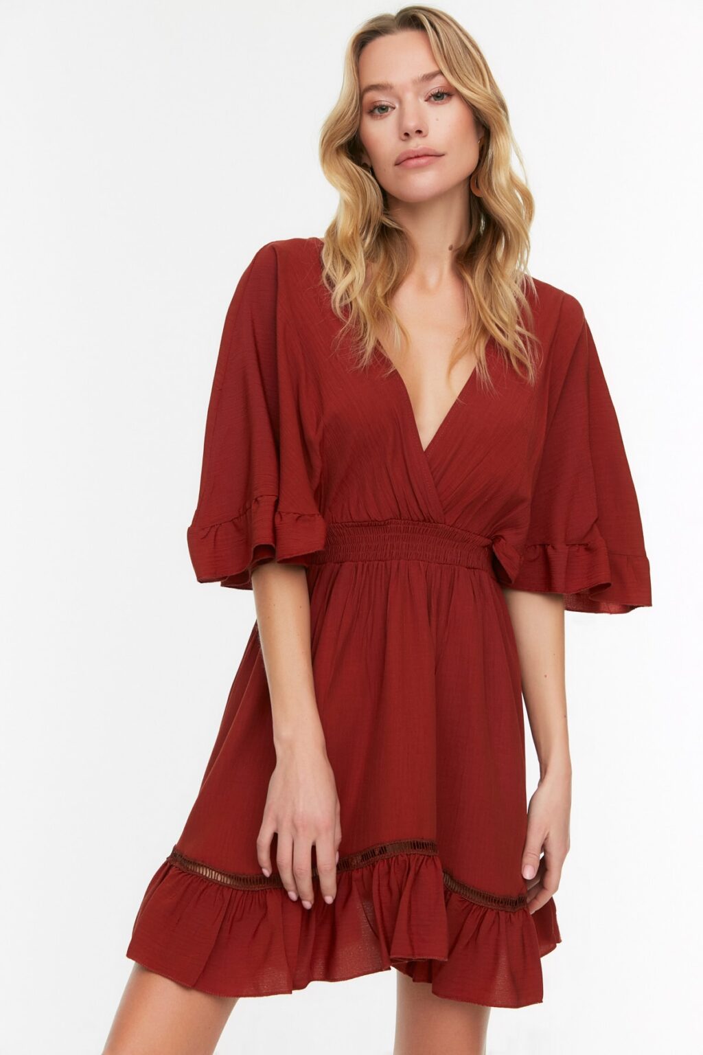 Női ruha Trendyol Ruffled