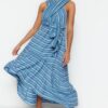 Női ruha Trendyol Striped