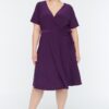 Női ruha Trendyol TBBSS22AH00019/Purple