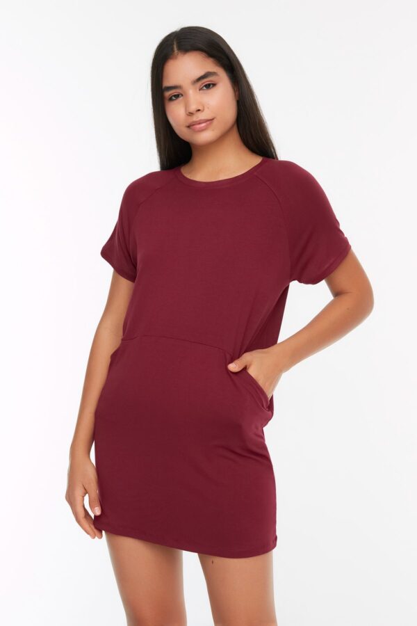 Női ruha Trendyol THMSS22EL00006/Black