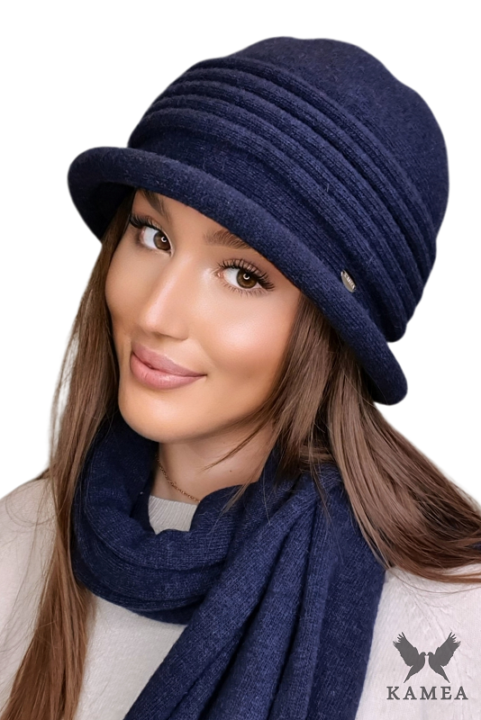 Női sapka Kamea Kamea_Hat_K.18.055.12_Navy_Blue