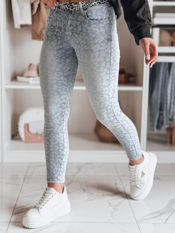 Női skinny farmer nadrág övvel FELINA kék Dstreet
