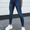 Női slim fit farmer nadrág ACORN sötétkék Dstreet